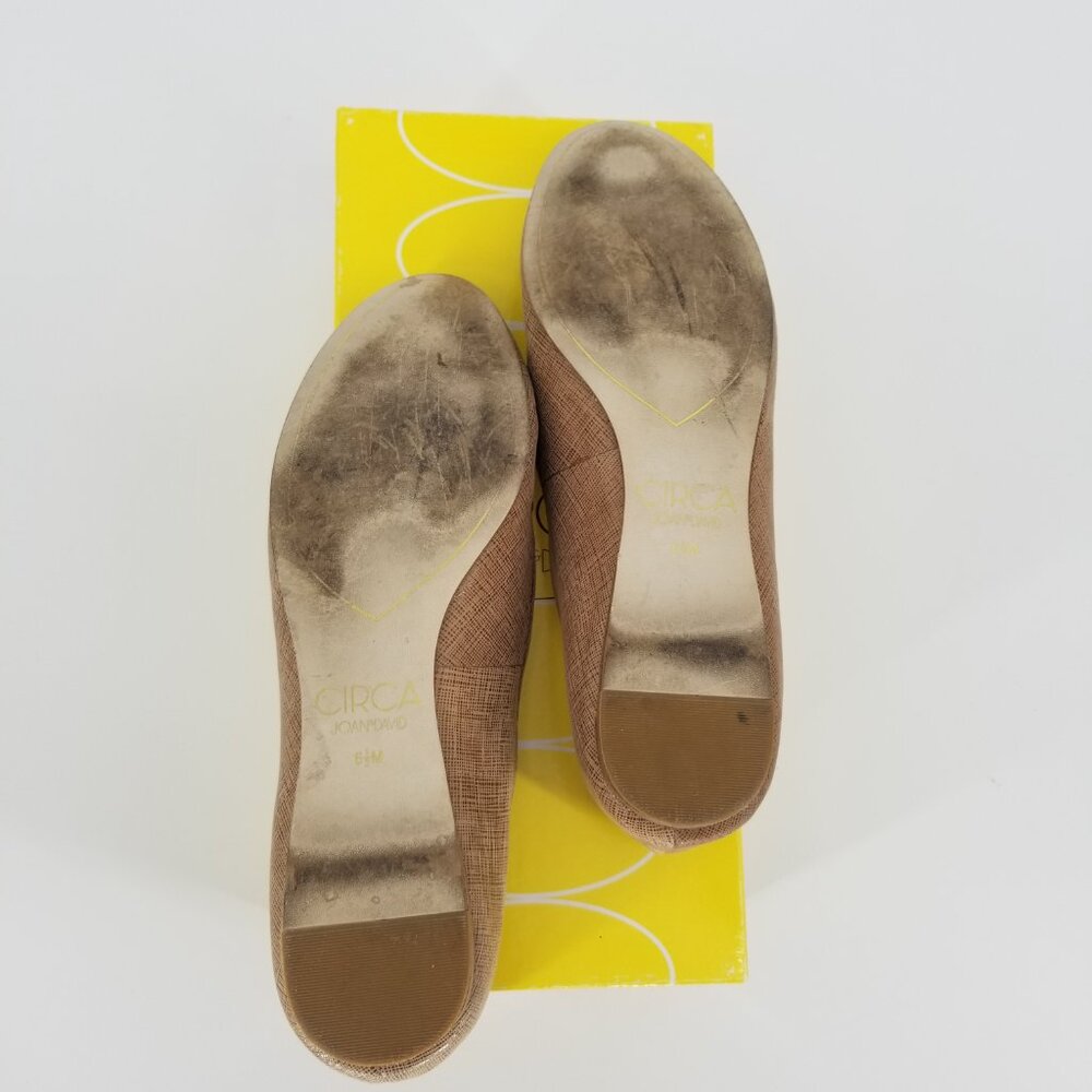 Joan and David Embellished Leather Ballet Flat - 6.5 - Cjanora Bronze & Gold - Picture 10 of 10